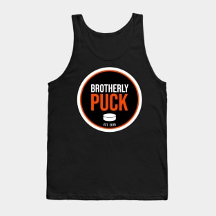 Brotherly Puck front and back Tank Top